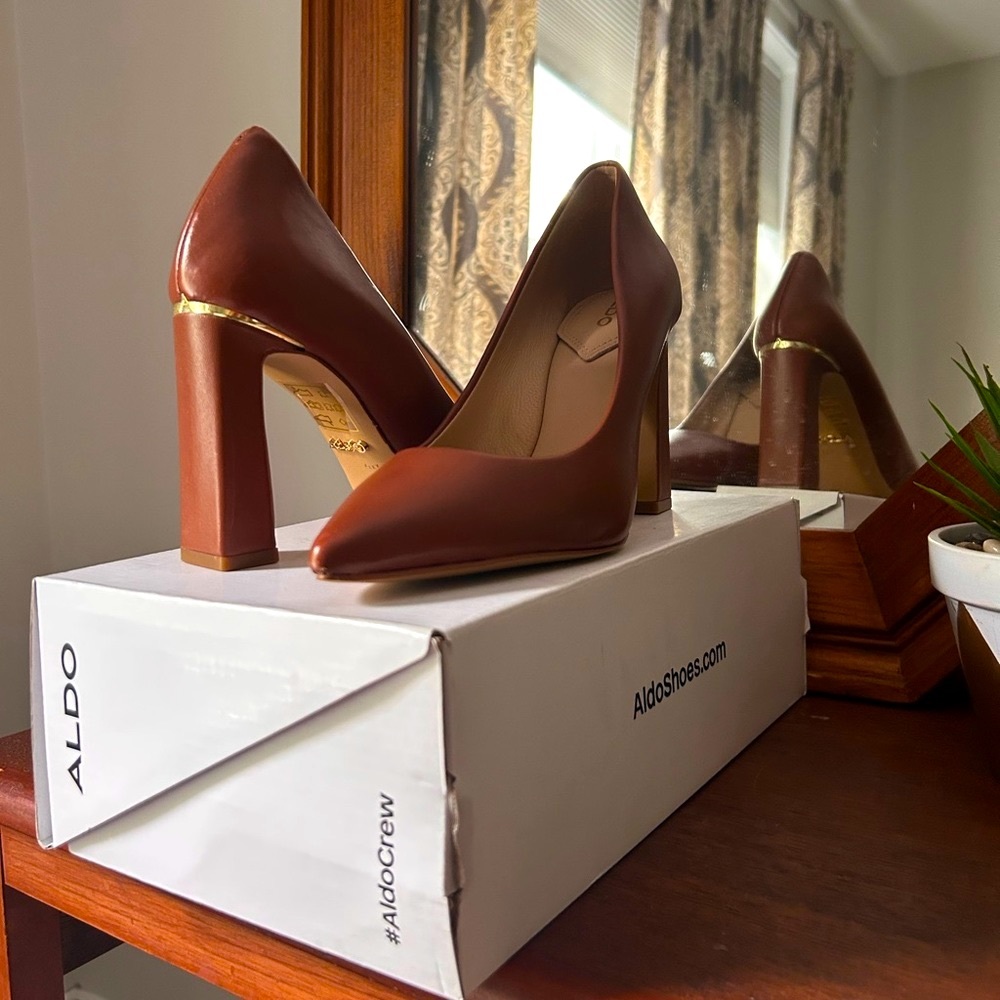 ALDO Brown Heel